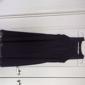 Elegant Black Sleeveless Dress